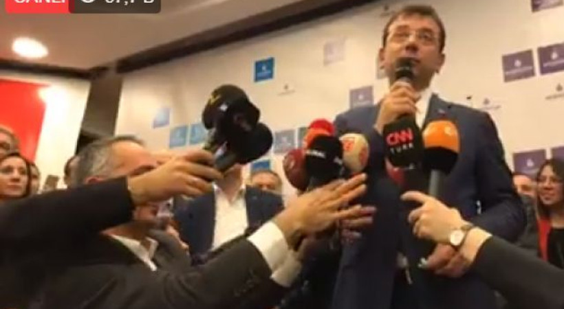 Ekrem İmamoğlu, İBB binasında!