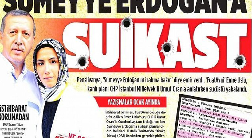 Sümeyye Erdoğan'a suikast 'belge'leriyle ilgili skandal gerçek ortaya çıktı!