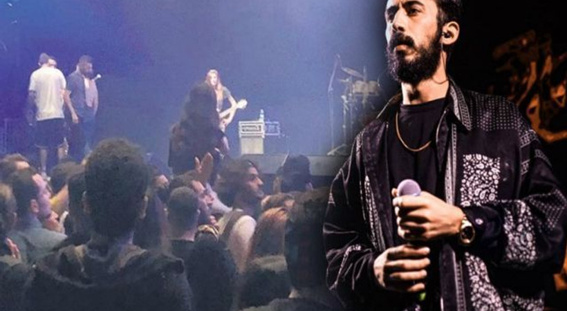 Seyirciye saldırdı... Gazapizm'den konserde skandal hareket!