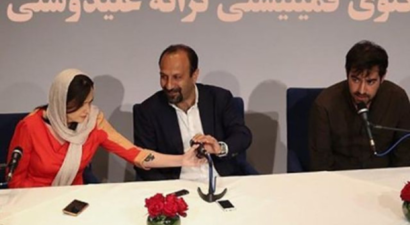 Cannes'daki bu fotoğraf İran'ı karıştırdı!