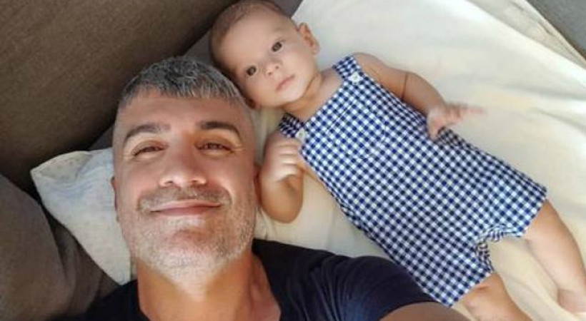 Özcan Deniz'in oğlu Kuzey ile 9'uncu ay pozu!