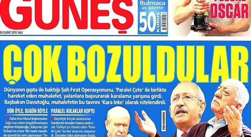 Güneş gazetesine yeni yazar