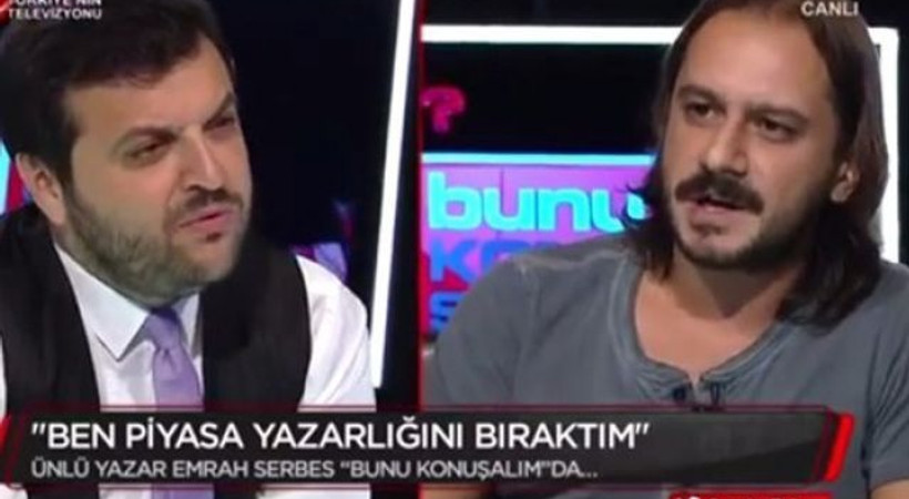 Yazarlığı bıraktığını açıklayan Emrah Serbes'ten kitapçılara: Çalışanına sigorta yapmayan kitabımı satmasın