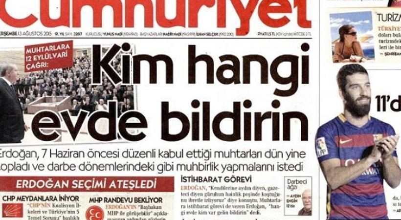 Cumhuriyet'e yeni köşe yazarı! İşte, ilk yazısı!