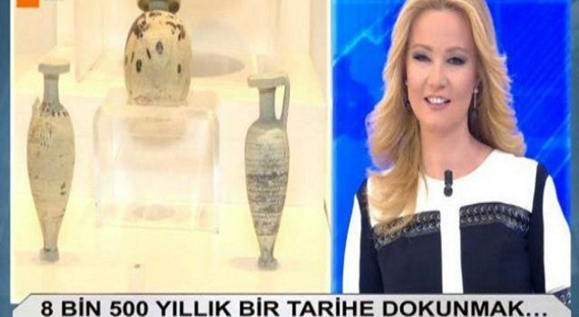 Müge Anlı bu sefer de tarihi eseri bulup, müzede sergilenmesini sağladı!