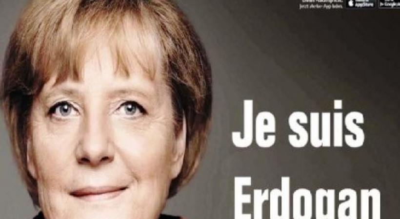 Sosyal medyada Merkel'e soruşturma tepkisi: 'Je suis Erdoğan'