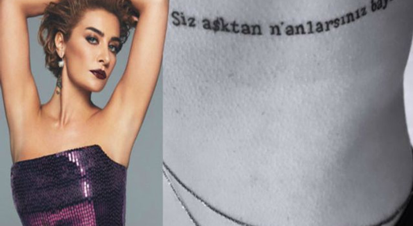 Sıla'dan dövme açıklaması!