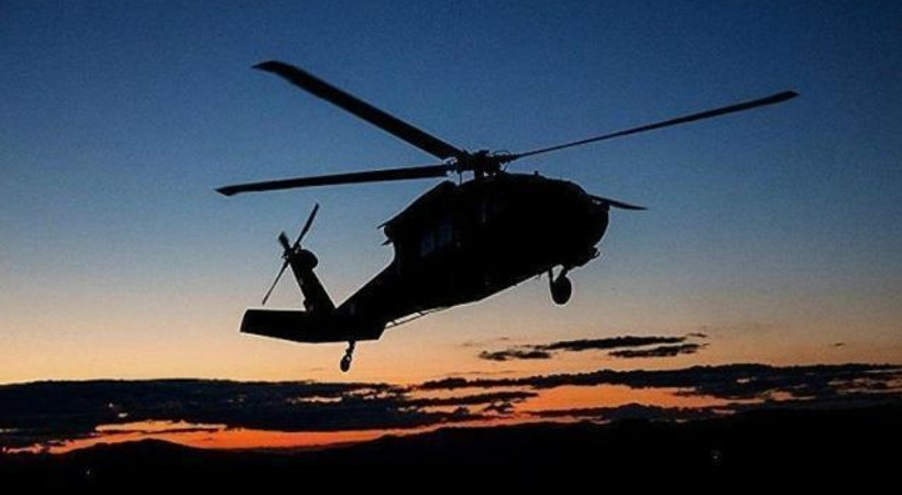 Suudi prens ve üst düzey yetkilileri taşıyan helikopter düştü