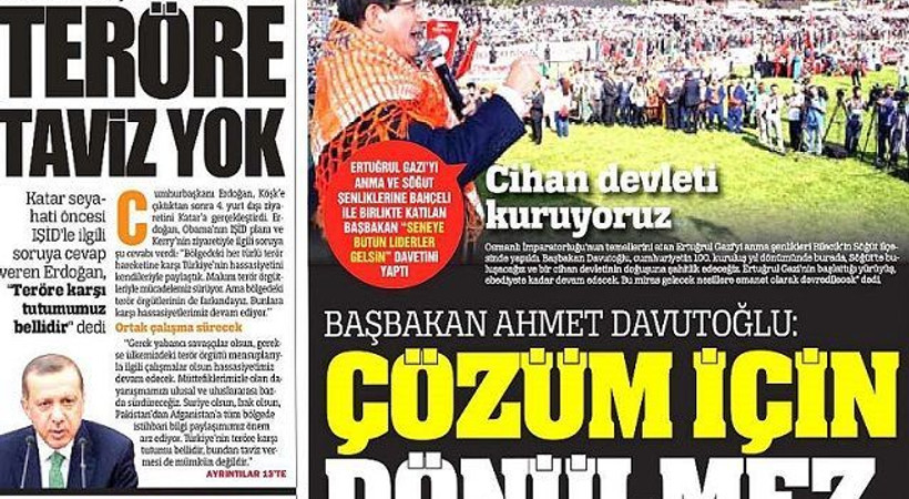 Günün manşetleri yayın yönetmenlerinden