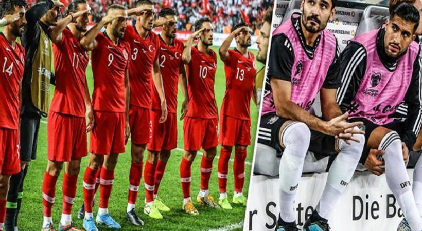 Emre Can ve İlkay Gündoğan'dan 'asker selamı' açıklaması
