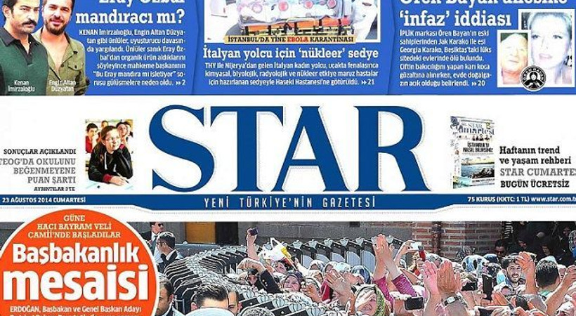 Taraf'ın haberi ortalığı karıştırdı, Star gazetesi skandala cevap verdi!