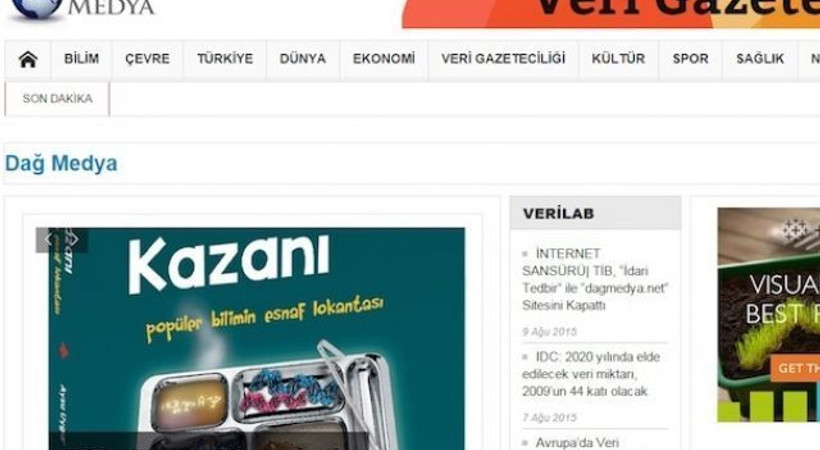 TİB'den Dağ Medya'ya erişim engeli!