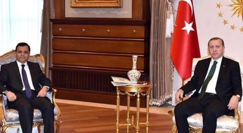 Dün 'basın özgürlüğü' kararını eleştirdi, bugün Saray'da ağırladı!