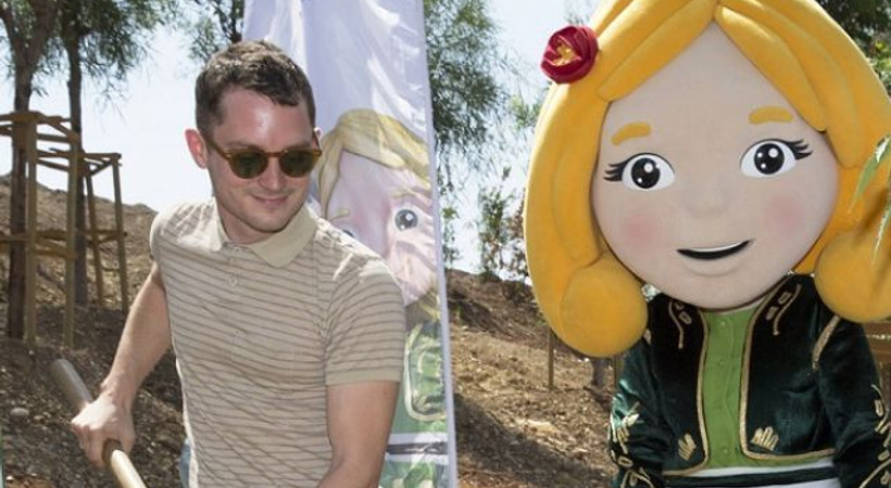 'Yüzüklerin Efendisi'nin Frodo'su adını Antalya'ya kazıdı