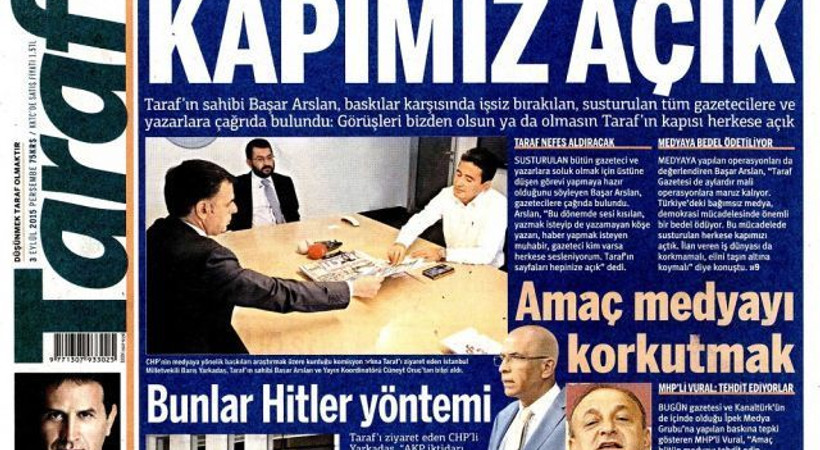 Sayfalarını işsiz bırakılan ve susturulan gazetecilere açtı!