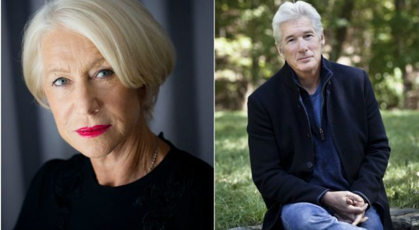 Helen Mirren ve Richard Gere, 'En güzel yaş alan ünlü' seçildi!