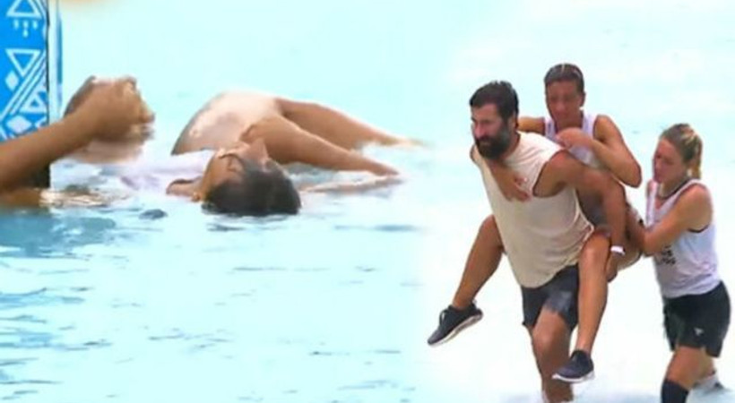 Survivor'da korku dolu anlar! Sudan çıkamadı...