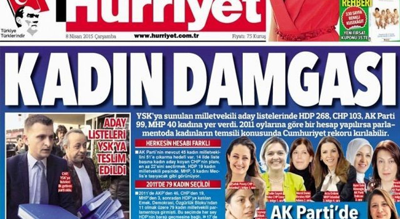 Partiler adaylarını açıkladı, gazeteler böyle tepki verdi!