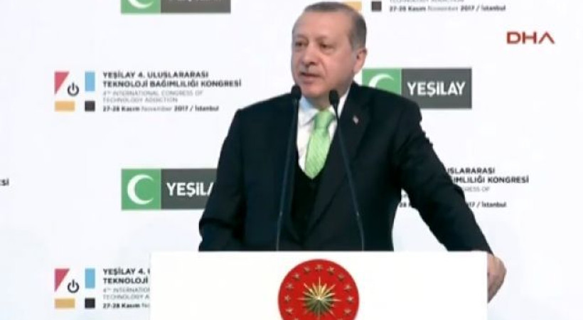Cumhurbaşkanı Erdoğan'dan cep telefonu açıklaması!