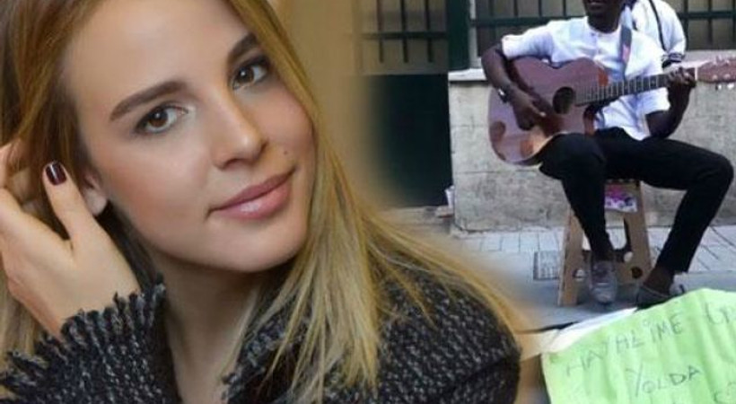Aslışah Alkoçlar'dan sokak müzisyenine dudak uçuklatan bahşiş