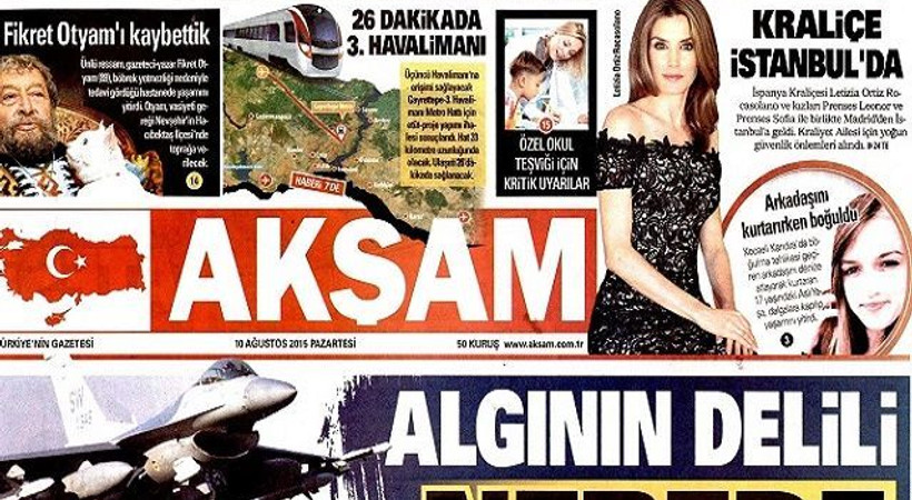 Akşam'ın sahte 'belge' ısrarı!