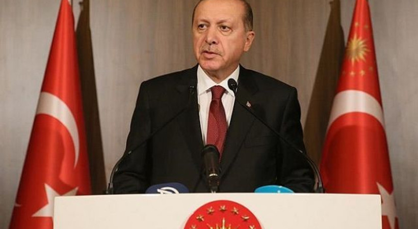 Erdoğan'dan Fransızca mesaj