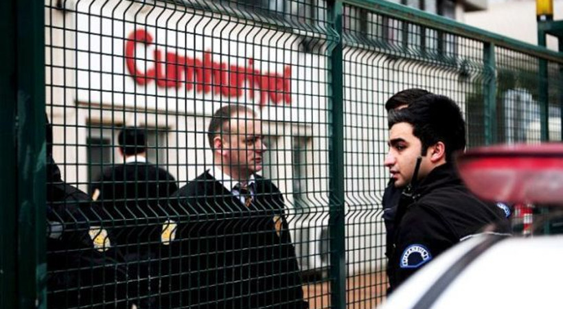 Cumhuriyet gazetesine saldırı ihbarı!