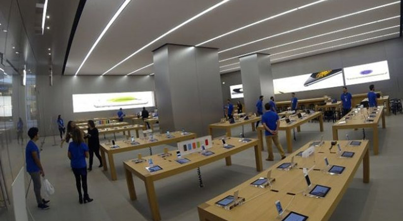 Yeni Apple Store açılışa hazır