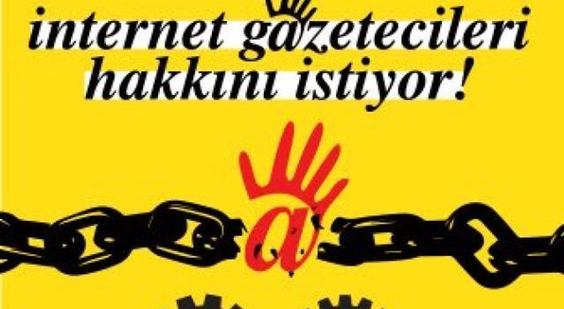 Kampanya başladı! İnternet gazetecileri hakkını istiyor!