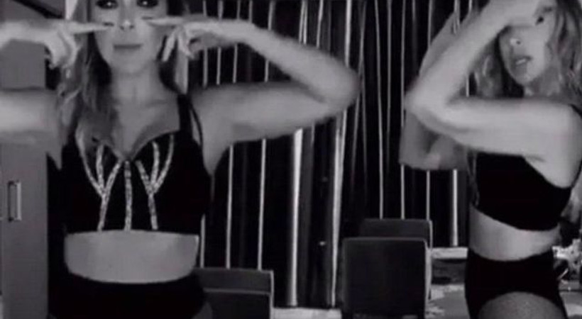 Hadise’den Reynmen dansı: 'Alsam mı bi dal dudaklarından?'