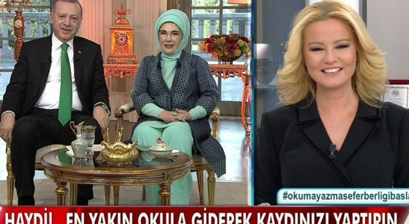 Cumhurbaşkanı Erdoğan ve Emine Erdoğan'dan Müge Anlı sürprizi!