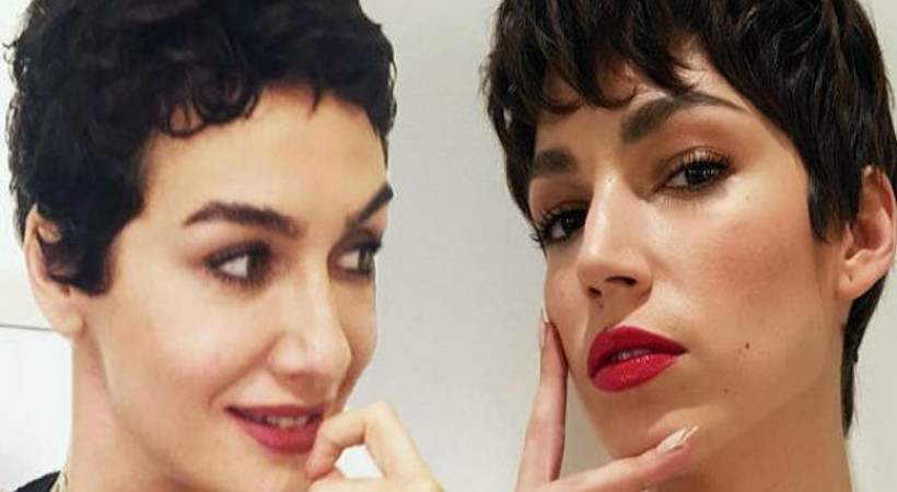 Birce Akalay'ın yeni imajı olay oldu! Onu mu taklit etti?