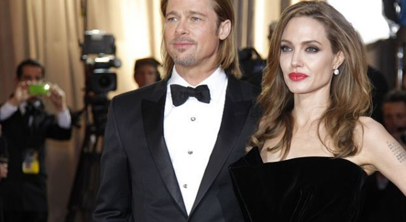 'Brad ve Angelina evliliğini yerle yeksan olmasına sebep olan kare' dedi, bu fotoğrafı paylaştı