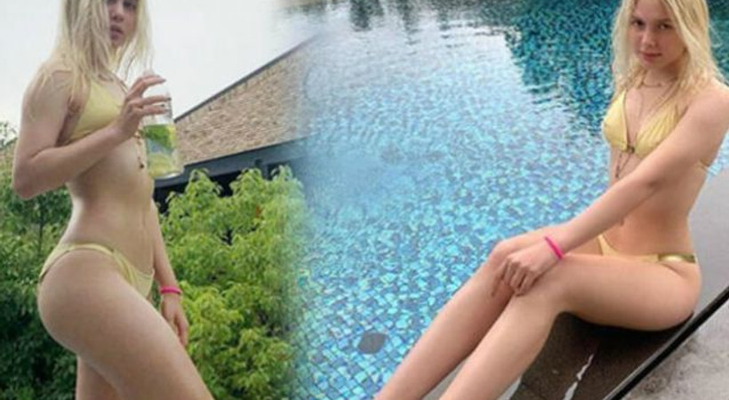 Aleyna Tilki'den tatil pozu