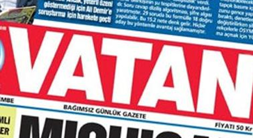 Vatan Gazetesinde Ayrilik