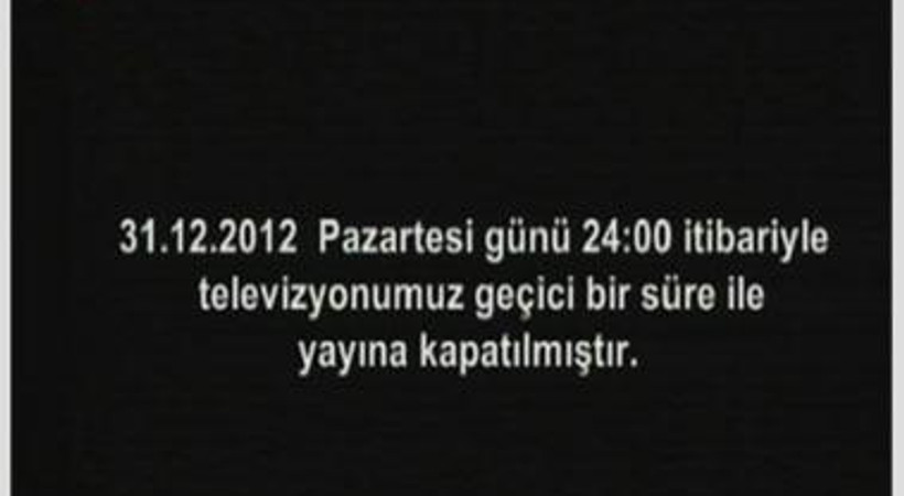 TVEM yayınına ara verdi