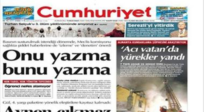 Cumhuriyet Turhan Selçuk'u unutmadı