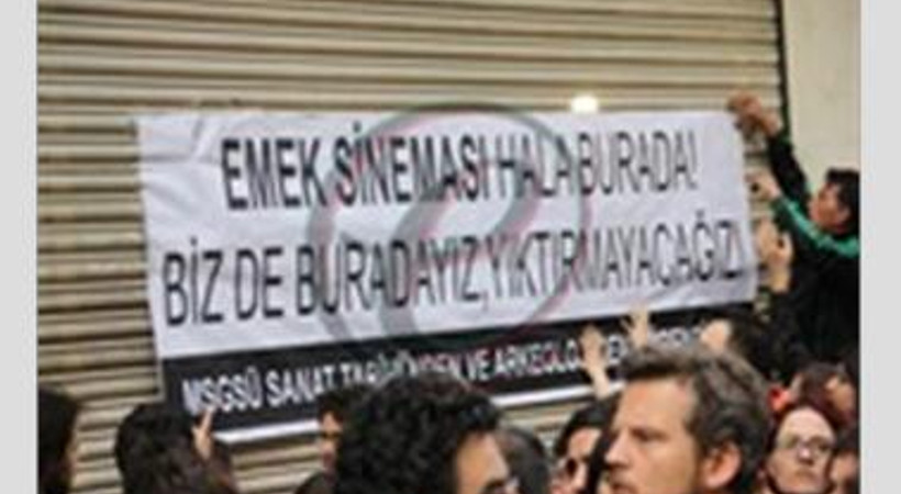 Emek sineması olaylarına suç duyurusu