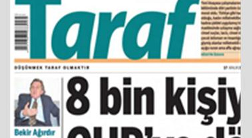 Taraf'a bugün iki köşe yazarı daha veda etti