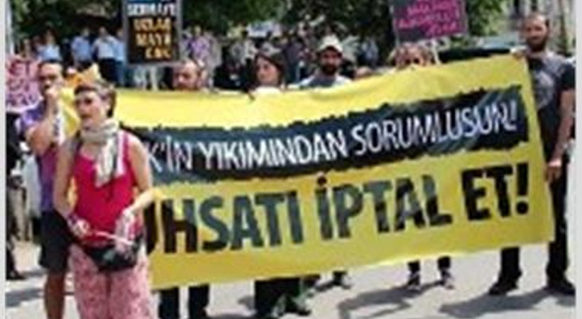 Emek eylemcileri belediyeye alınmadı!