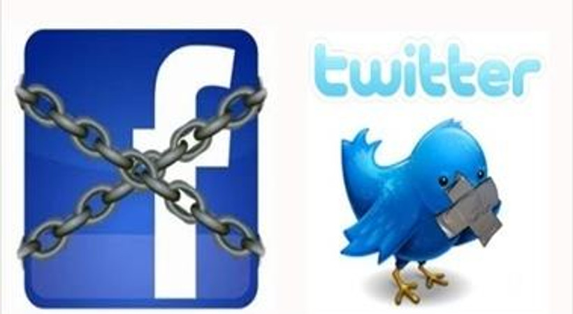 Facebook ve twitter'a sansür mü var?