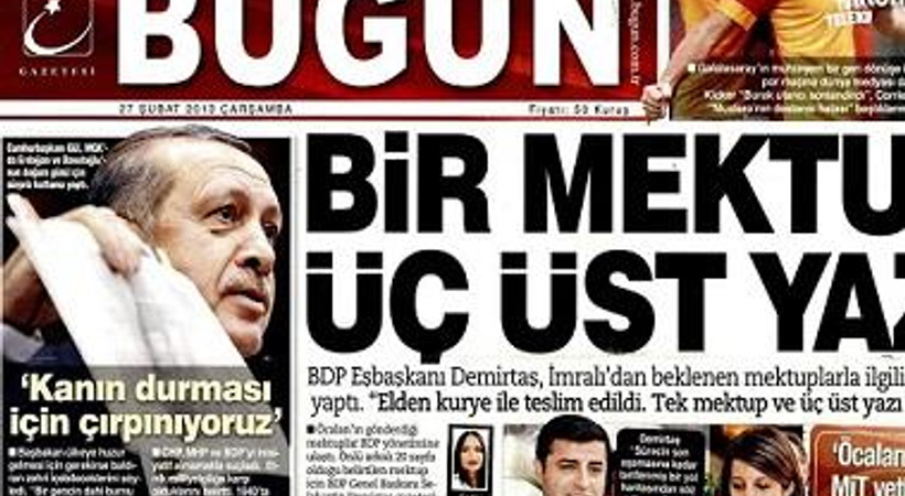 'Ahlaksızlık'la suçlanan Bugün gazetesi için İpek Medya Grubu'ndan açıklama!