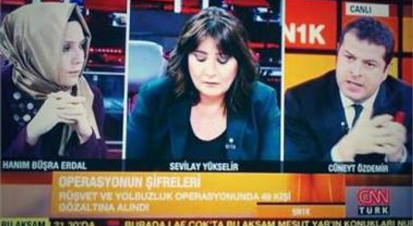 Canlı yayında 'şantajcı' kavgası!