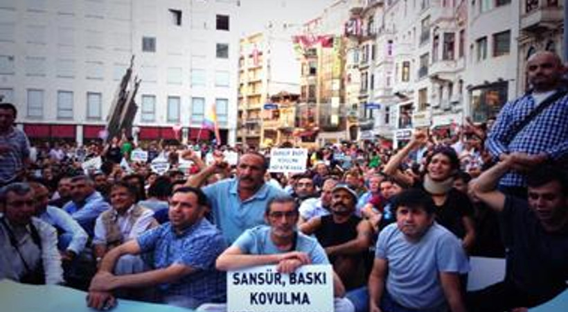 Gezi direnişi sürecinde 22 gazeteci işten atıldı, 14'ü zorunlu izne gönderildi, 37'si istifa etti. Medyada kıyıma son!