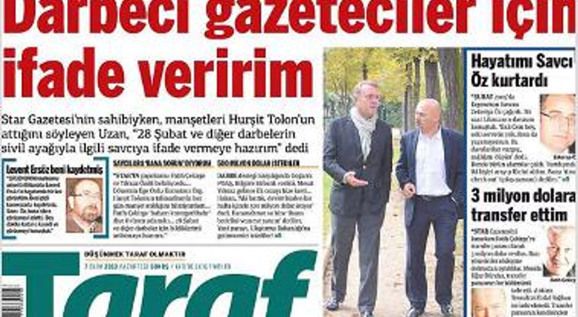 O röportaj nasıl gerçekleşti? Taraf'ta çıkan Cem Uzan röportajının perde arkası!