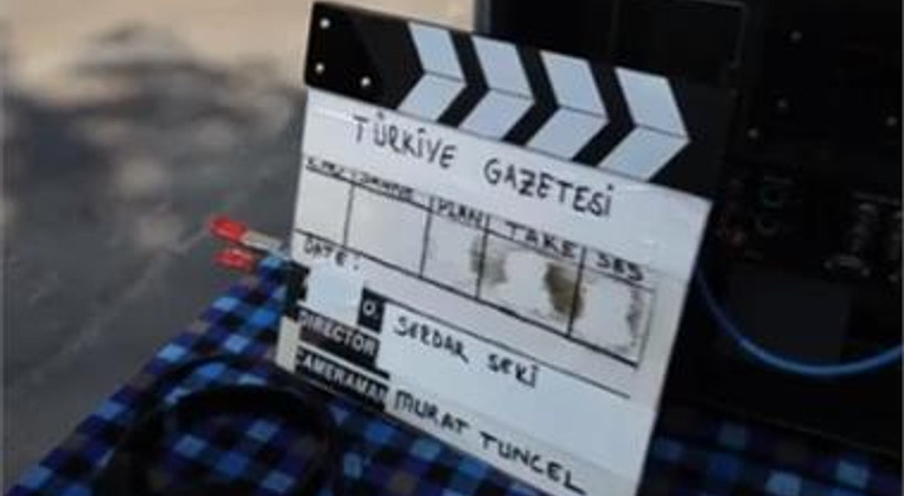 İşte Türkiye Gazetesi'nin yeni reklam filminin kamera arkası görüntüleri!