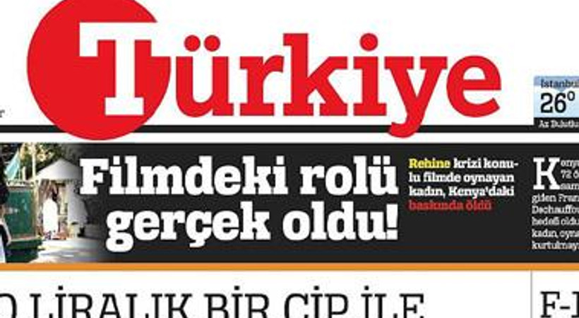 Türkiye gazetesi genel yayın yönetmeninden itiraf: Böyle bir manşet atamazdık