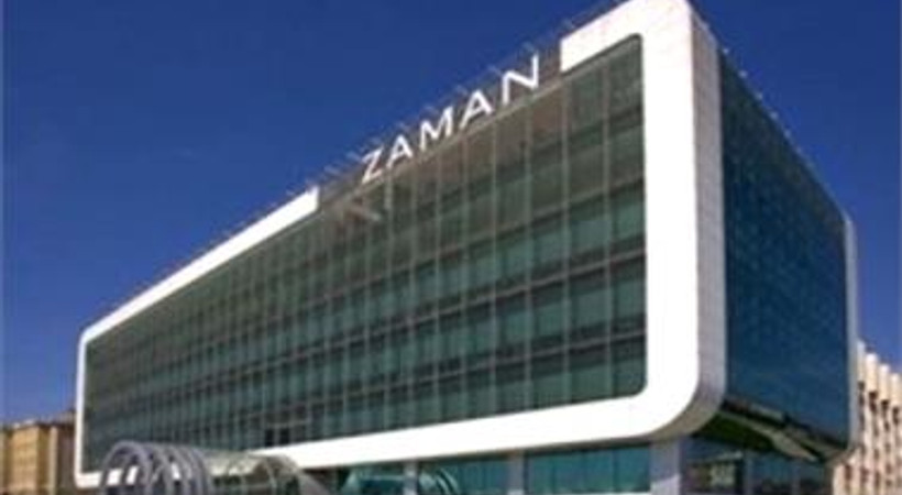 Zaman gazetesinde para sayma makineli protesto!