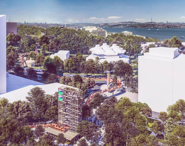 Taksim Meydanı için halk oyuna sunulacak 3 proje - Resim : 8