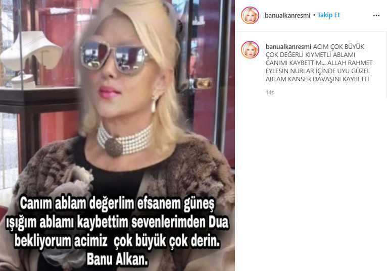 Banu Alkan acı haberle yıkıldı!